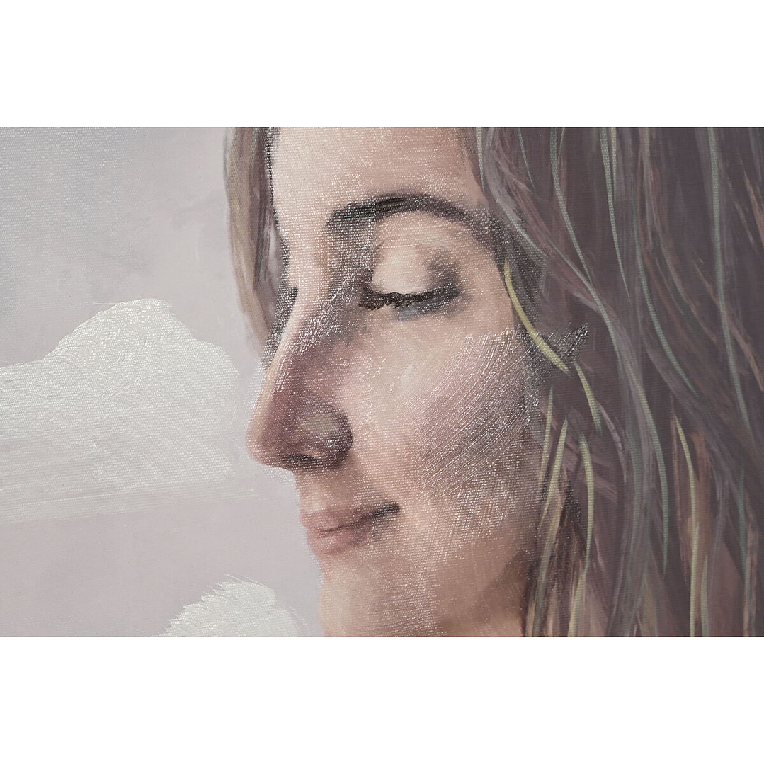 Cuadro Mujer Mediterráneo Home ESPRIT 80x120 cm 3