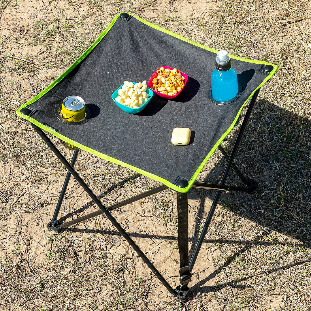 Mesa Camping Plegable Cafolby InnovaGoods con Funda 10