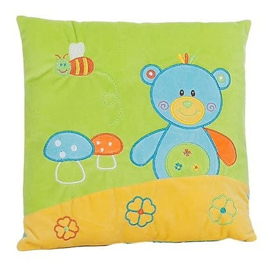 Cojín Infantil Oso Multicolor 30x30 cm 1