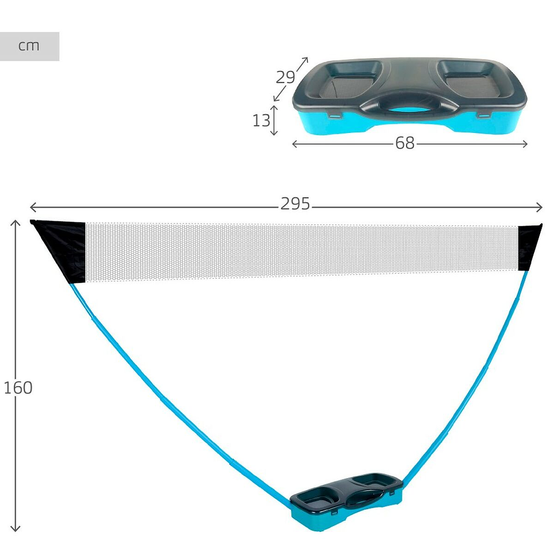 Set de Bádminton Aktive con Red y Maletín 2