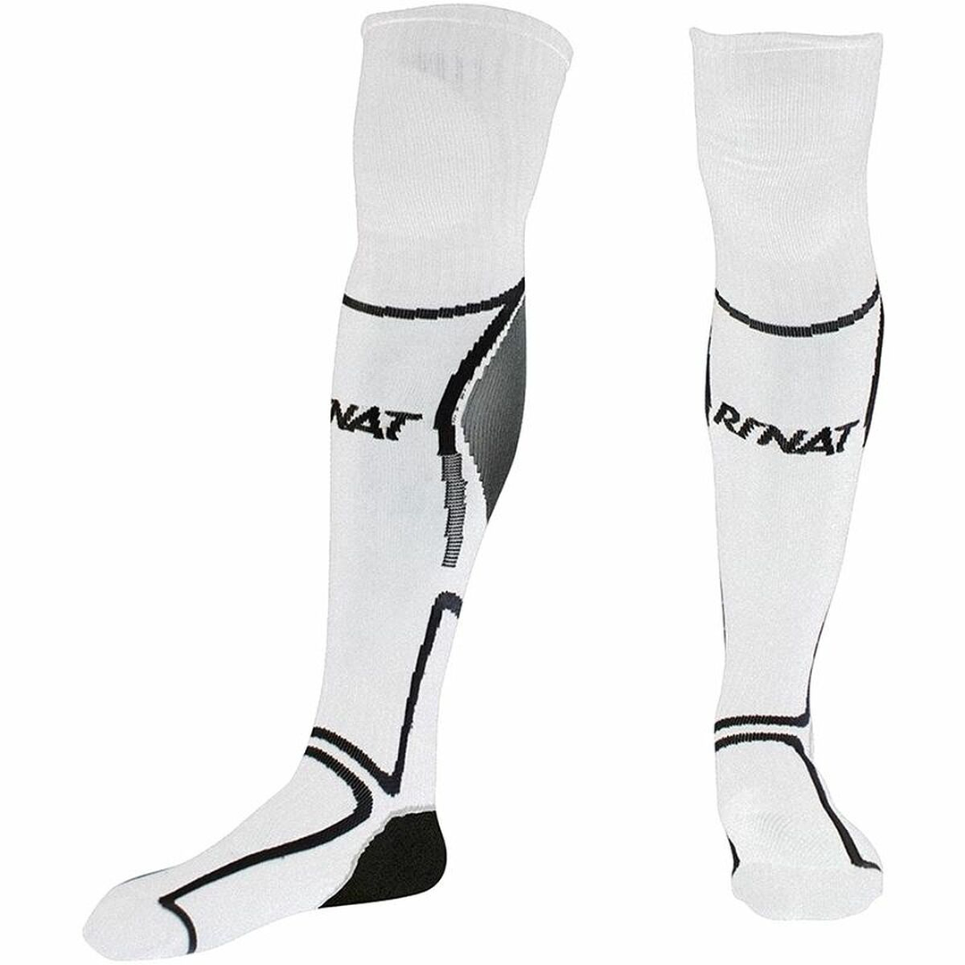 Calcetines Deportivos Rinat R1 Gatekeeper Blanco Unisex 1