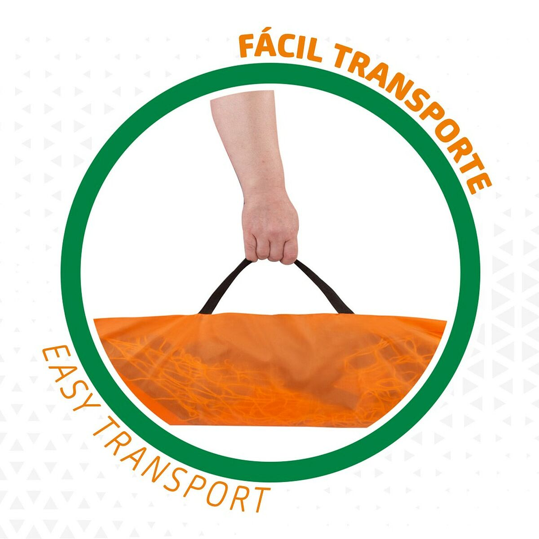 Portería Aktive Plegable Fútbol 200x100 cm (2 uds) 2