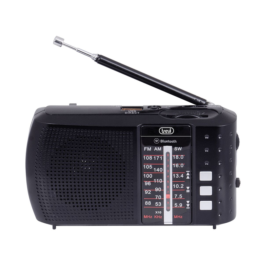 Radio Portátil Trevi RA 7F20 BT Bluetooth USB Negro 1