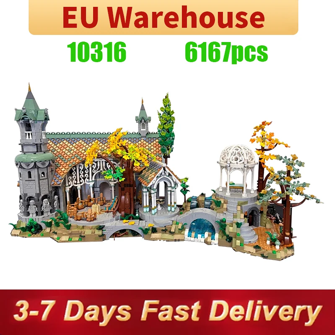 Castillo de Bloques 6167 Piezas ZGECB 10316 1