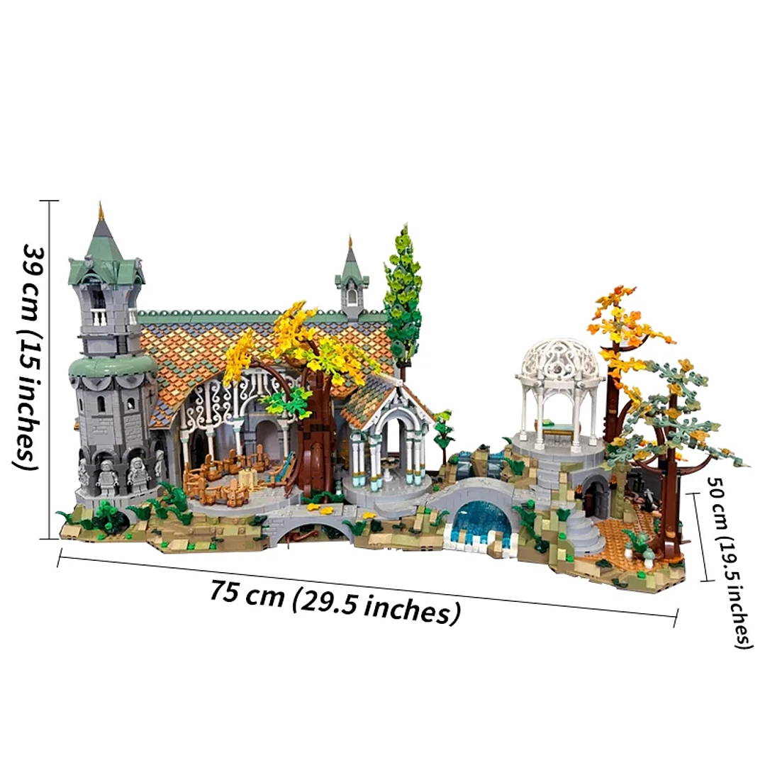 Castillo de Bloques 6167 Piezas ZGECB 10316 2