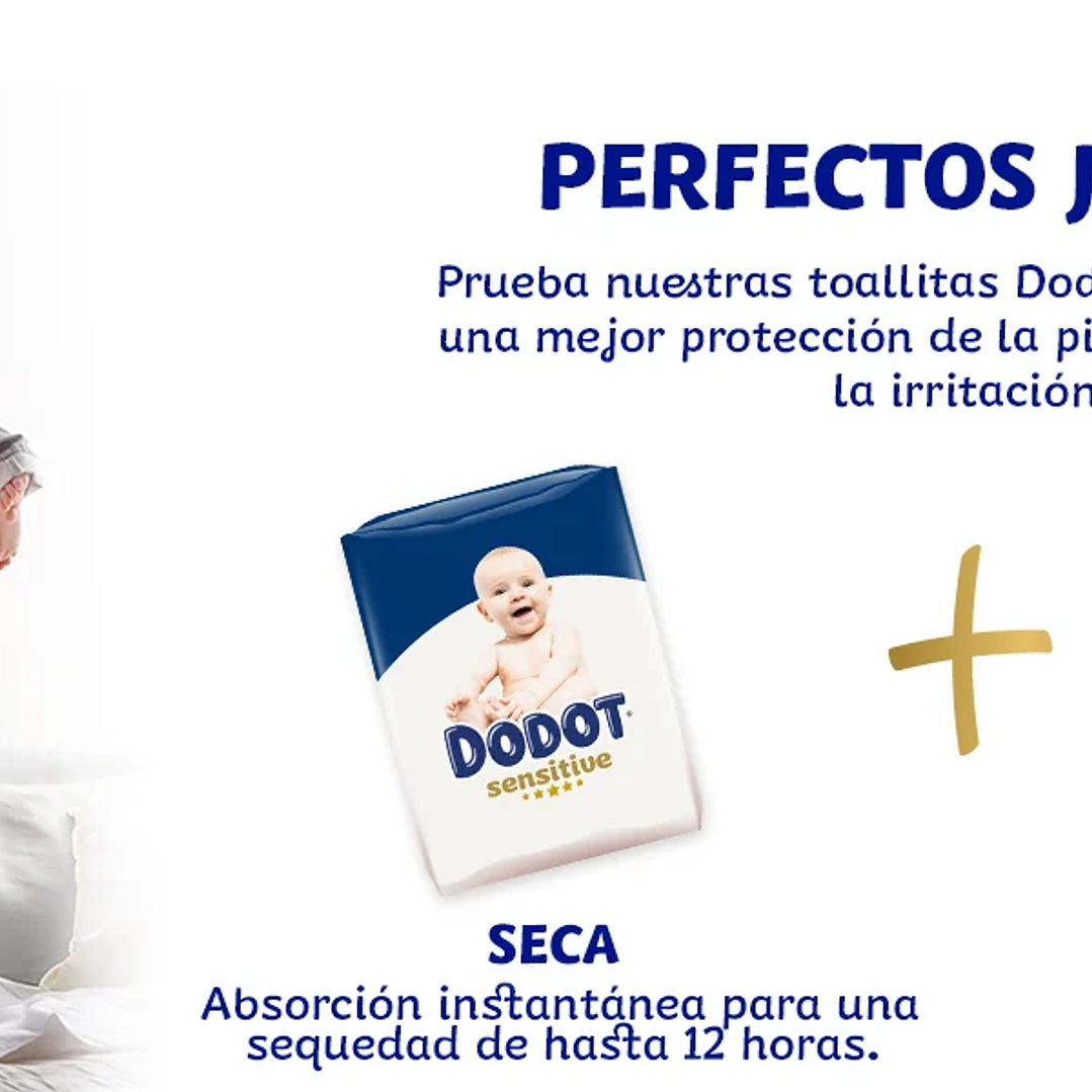 Dodot Sensitive Extra Pañales Bebé Pack Mensual Tallas 3+ a 6+ 19