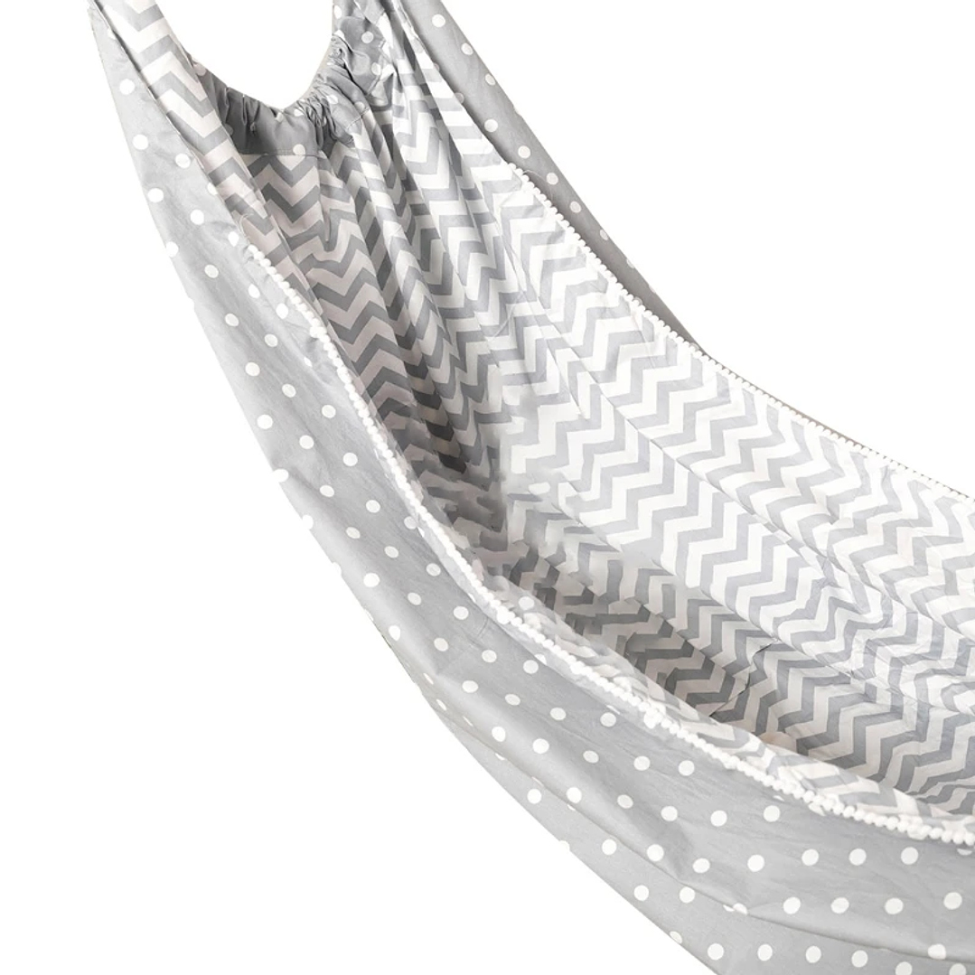 Hamaca Portátil para Bebé OOTDTY Cuna Cómoda Interior y Exterior 7