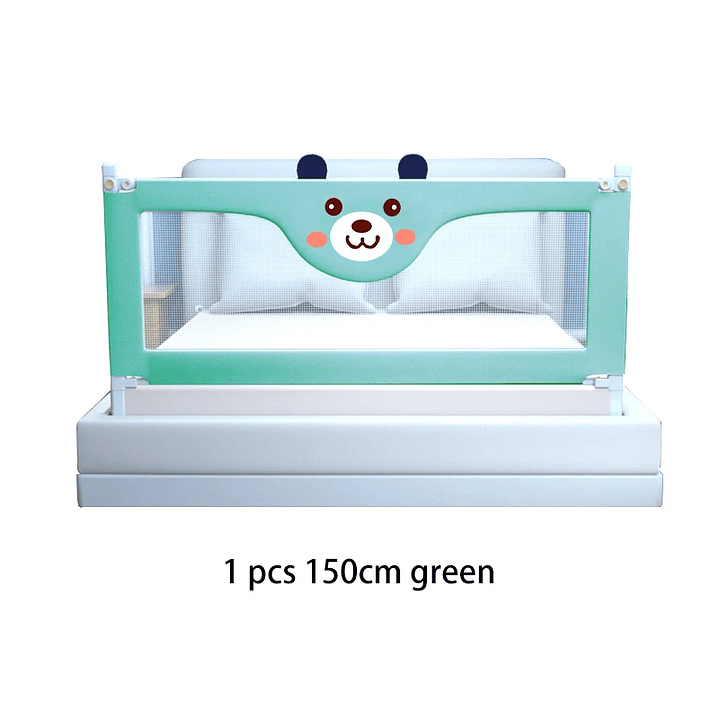 Barandilla de Cama IMBABY Elevable 1.5–2m Seguridad Bebé 11