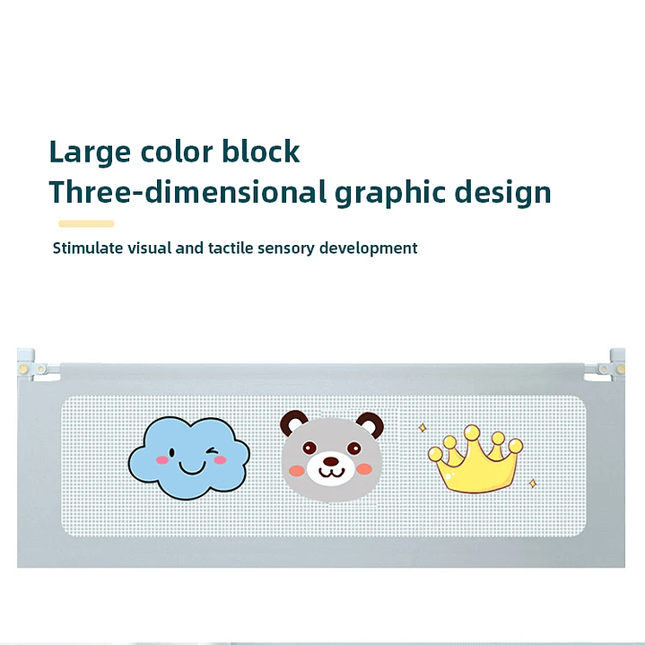 Barandilla de Cama IMBABY Elevable 1.5–2m Seguridad Bebé 35