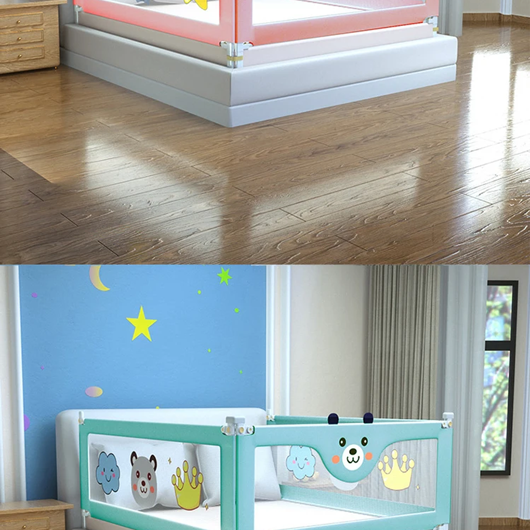 Barandilla de Cama IMBABY Elevable 1.5–2m Seguridad Bebé 39