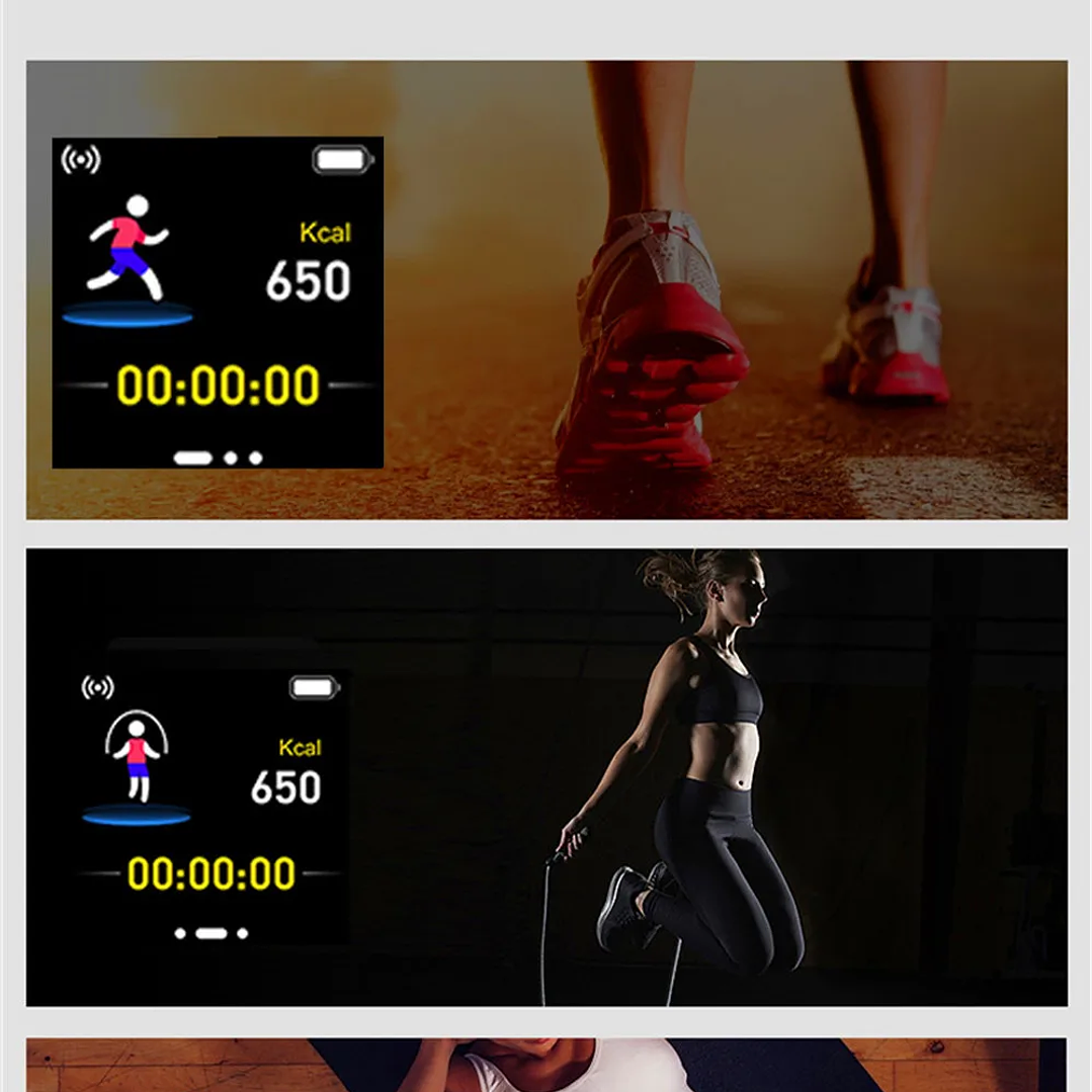 Reloj Inteligente CHAONB D13 Fitness Hombre Mujer Android iOS 16