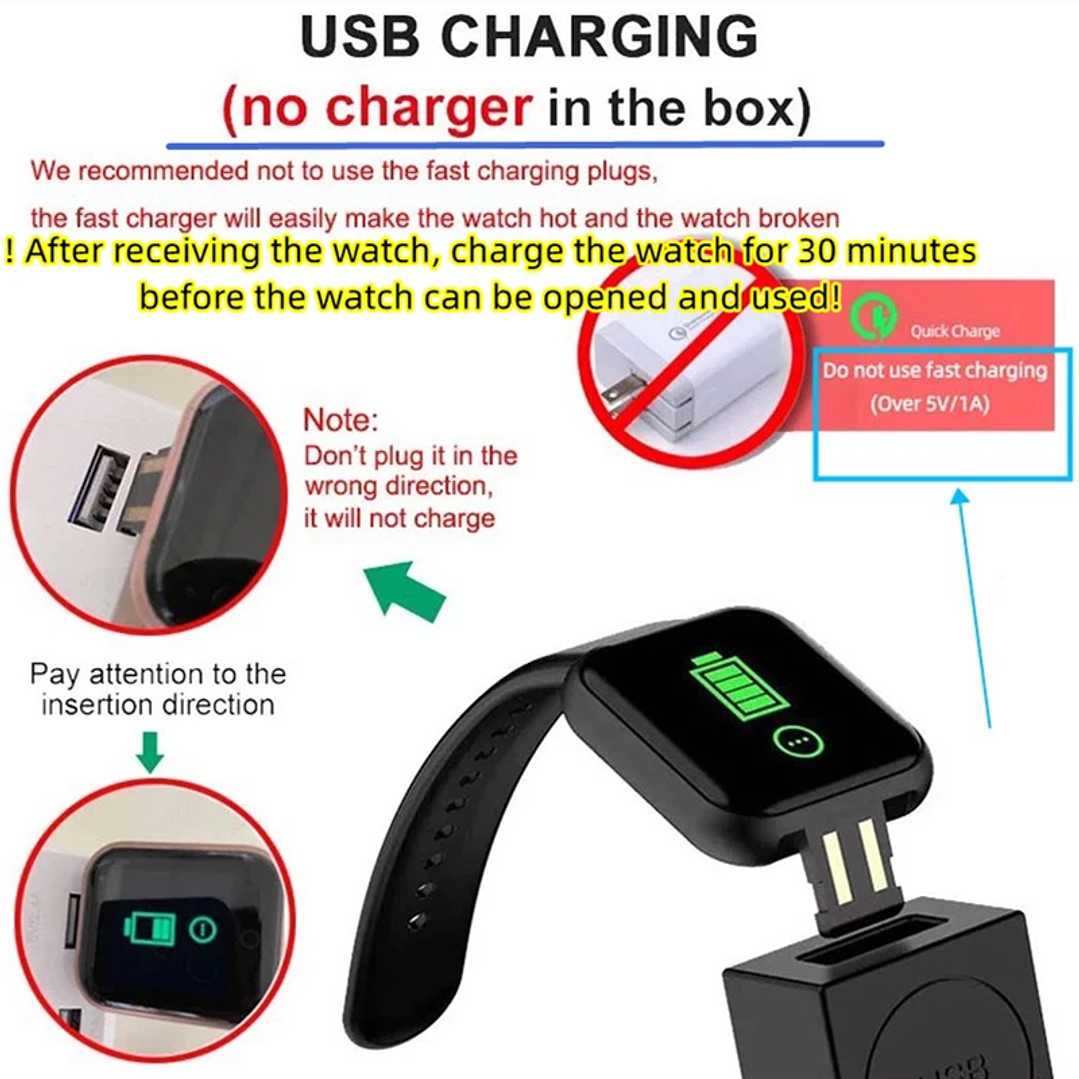 Reloj Inteligente CHAONB D13 Fitness Hombre Mujer Android iOS 19