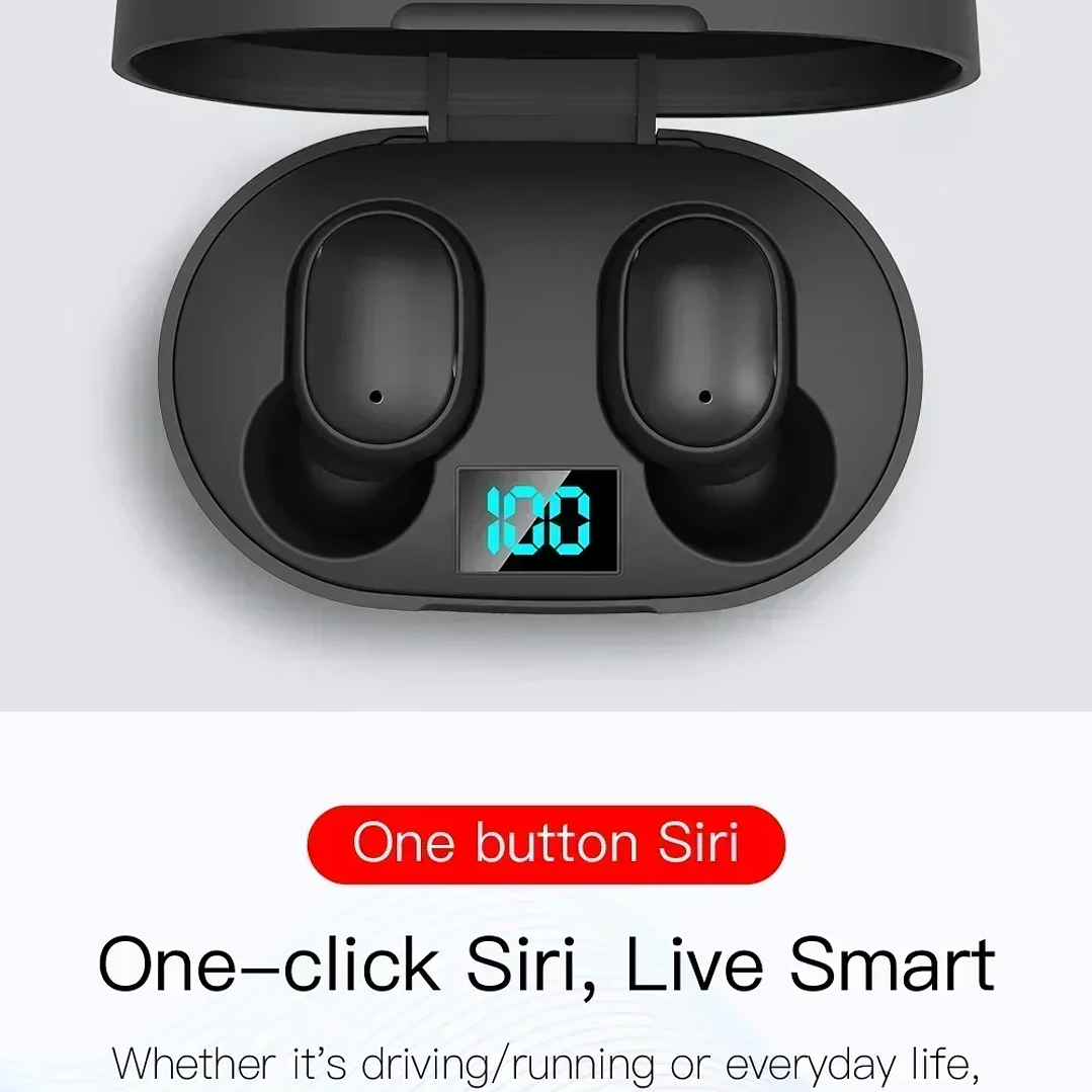 Auriculares Bluetooth E6S TWS con Cancelación de Ruido 12