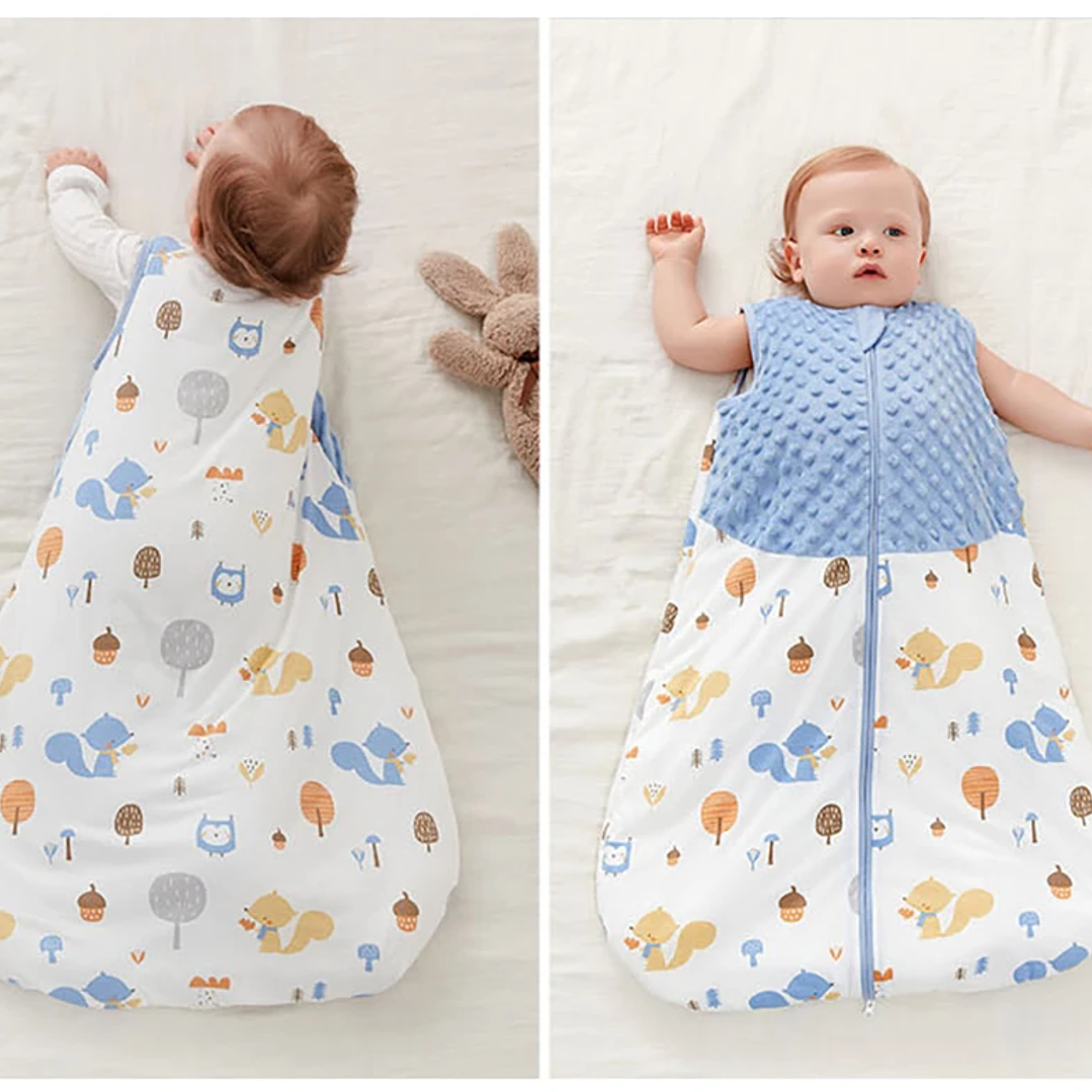 Saco de Dormir Bebé HOUSBAY 1.5 Tog Sin Mangas 25