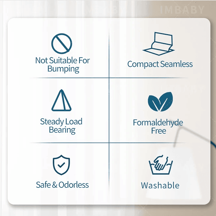 Parque Infantil IMBABY Gris Claro con Valla y Caja de Bolas 22