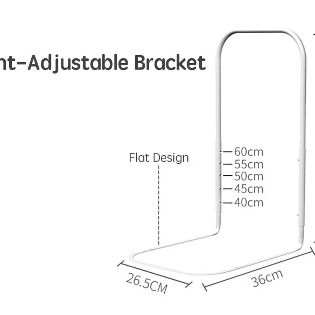 Barrera de Cama Infantil PANGDUBE 47cm Seguridad Bebé 13