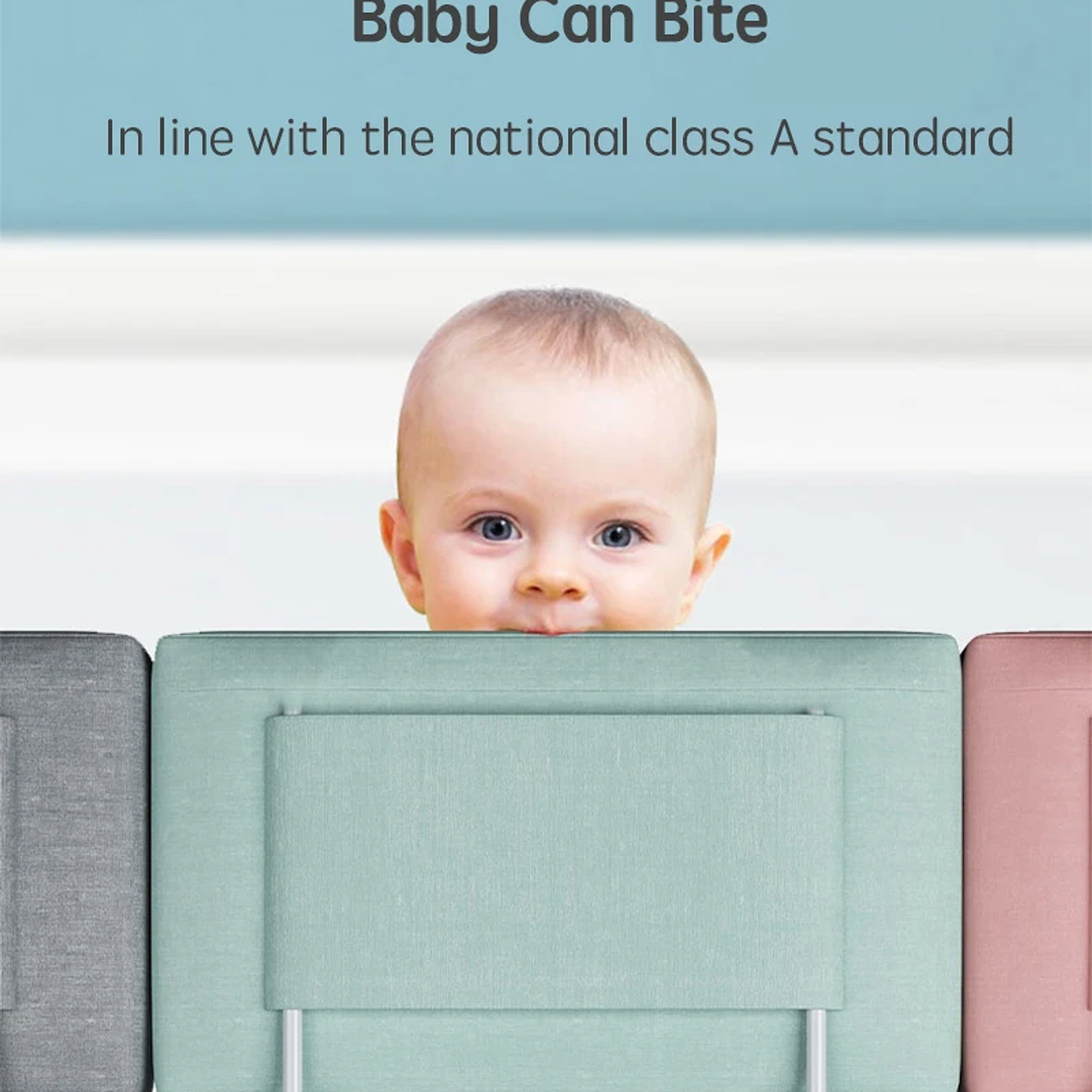 Barrera de Cama Infantil PANGDUBE 47cm Seguridad Bebé 18