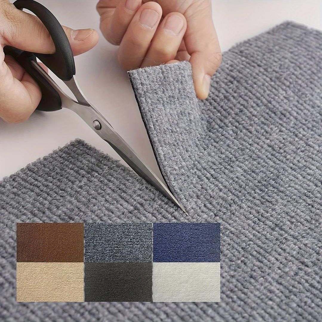 Alfombra Autoadhesiva DIY 30x30cm Antideslizante para Hogar y Oficina 4