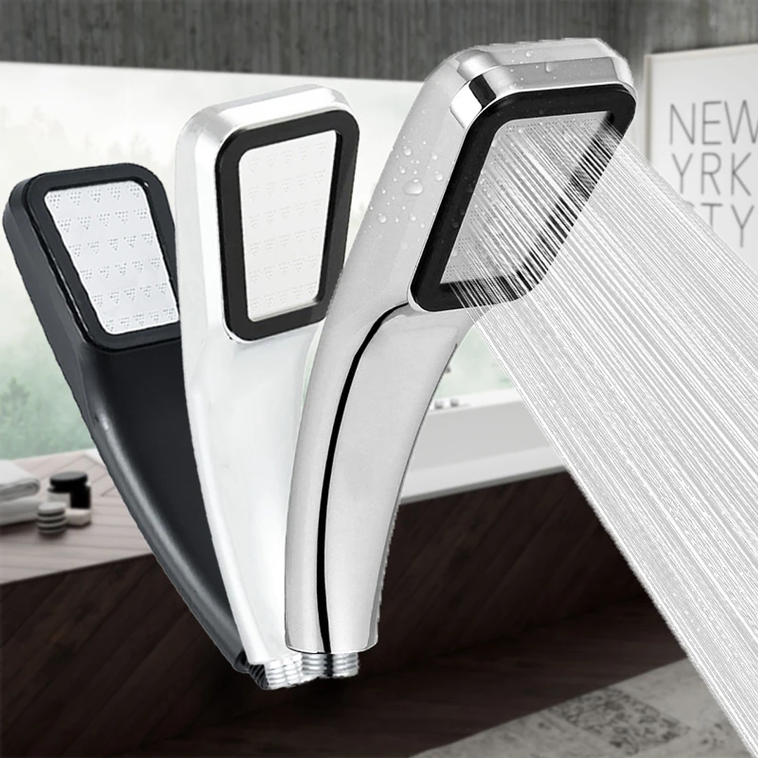 Cabezal de Ducha ZhangJi Alta Presión 300 Agujeros Ahorro de Agua 2