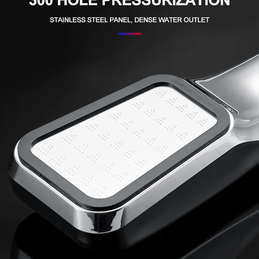 Cabezal de Ducha ZhangJi Alta Presión 300 Agujeros Ahorro de Agua 19