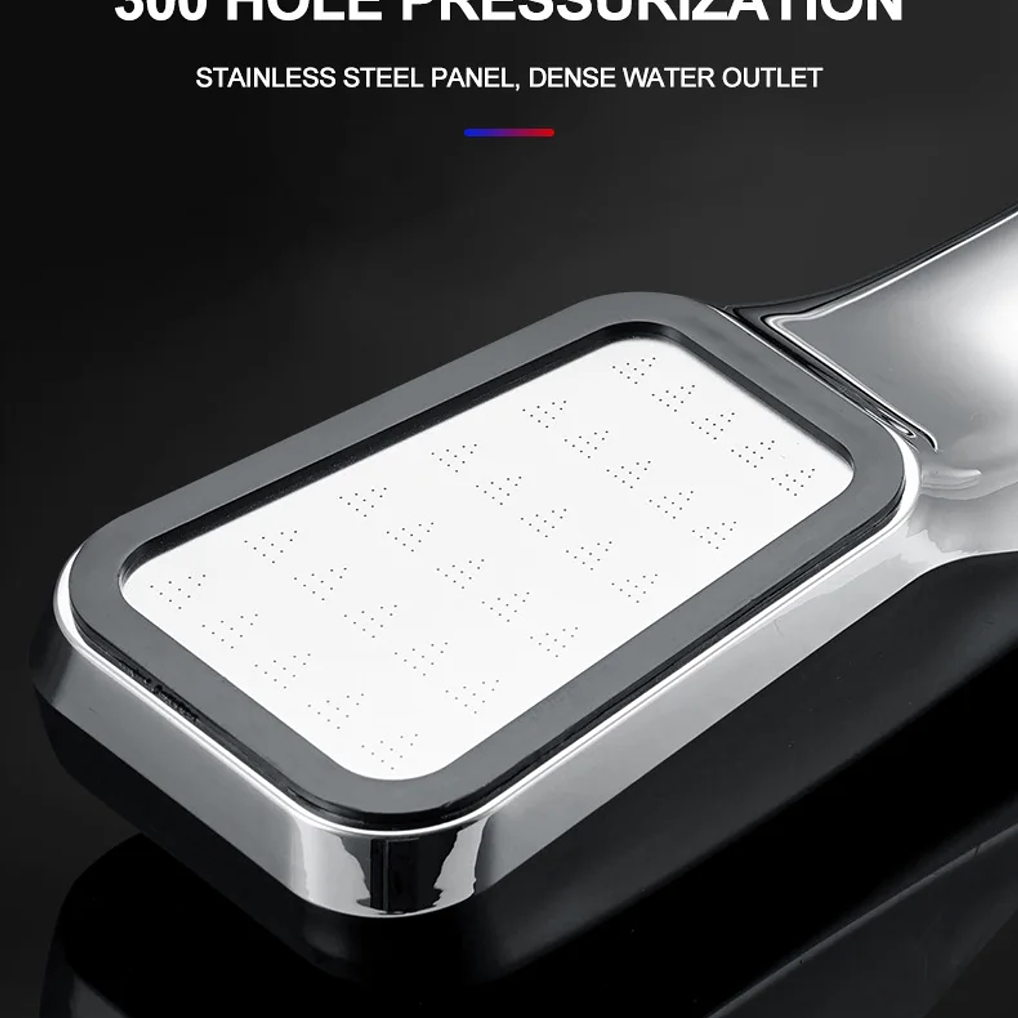 Cabezal de Ducha ZhangJi Alta Presión 300 Agujeros Ahorro de Agua 19