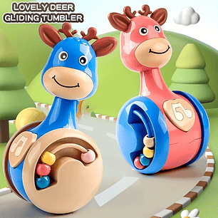 Juguete Roly Poly SONGYI para Bebés 6–12 Meses con Sonido y Movimiento