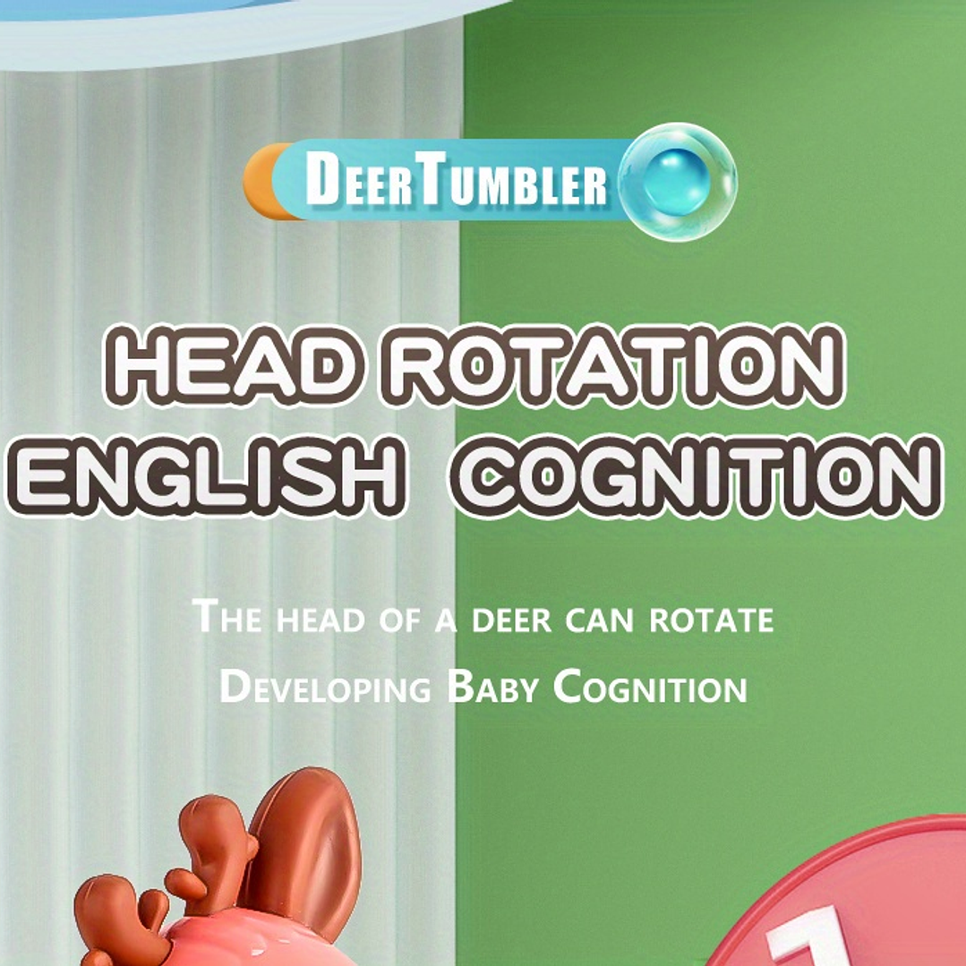 Juguete Roly Poly SONGYI para Bebés 6–12 Meses con Sonido y Movimiento 16