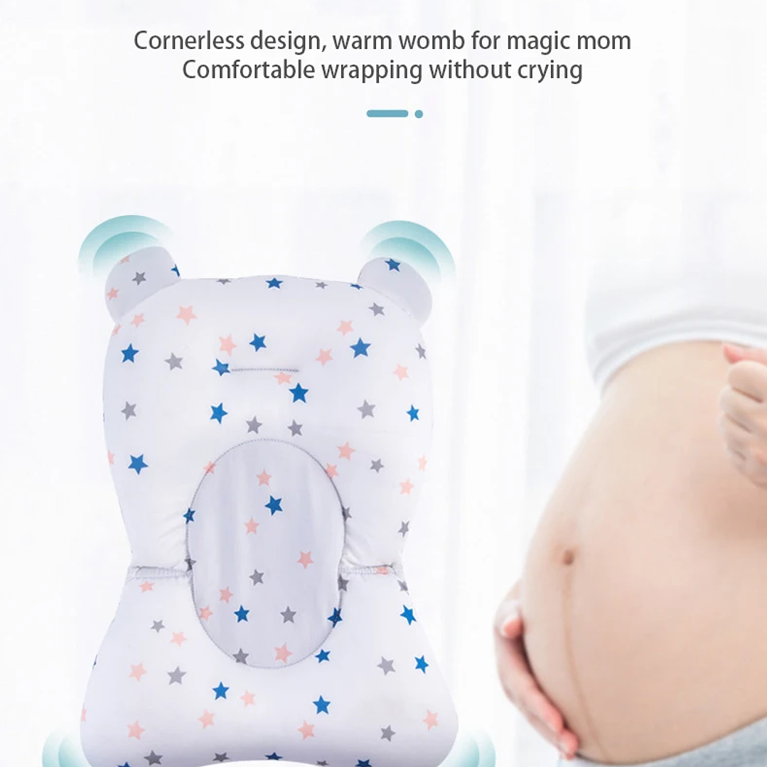 Cojín de Baño Flotante para Bebé Ajustable y Antideslizante 14
