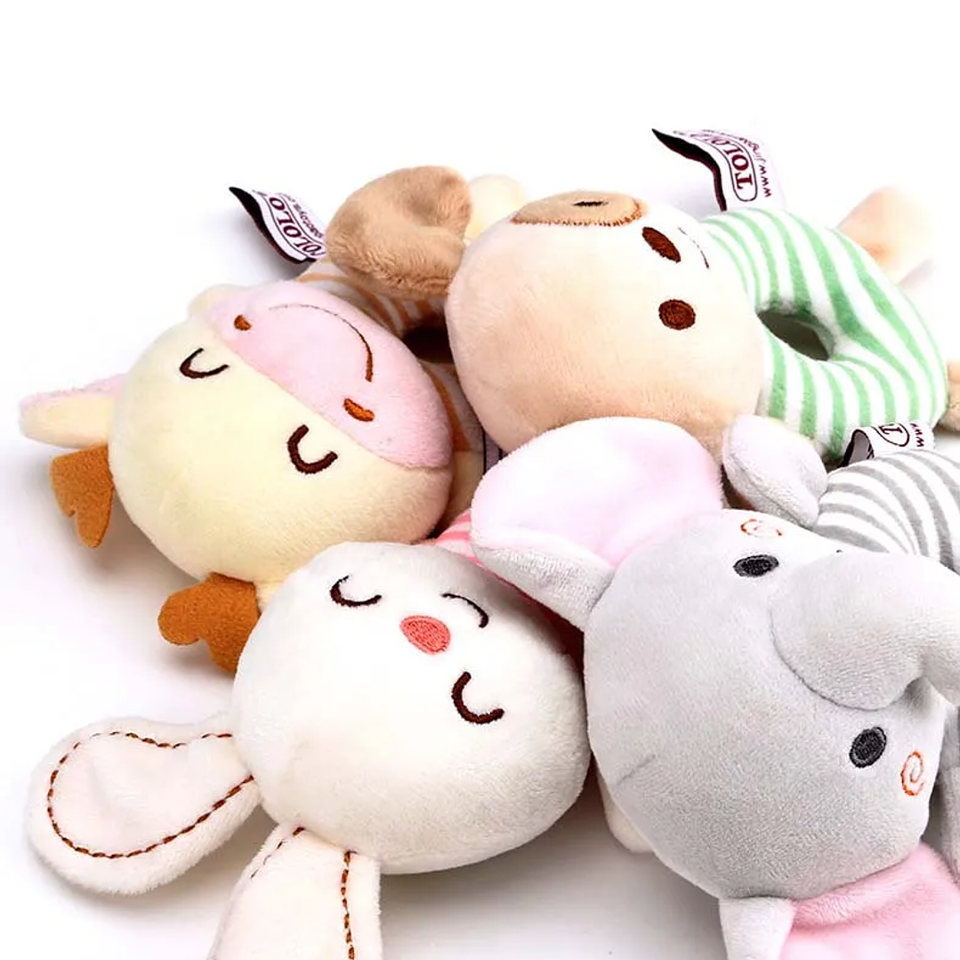 Sonajero de Felpa Datgo para Bebé 0–24 Meses | Animal de Dibujos Animados 16