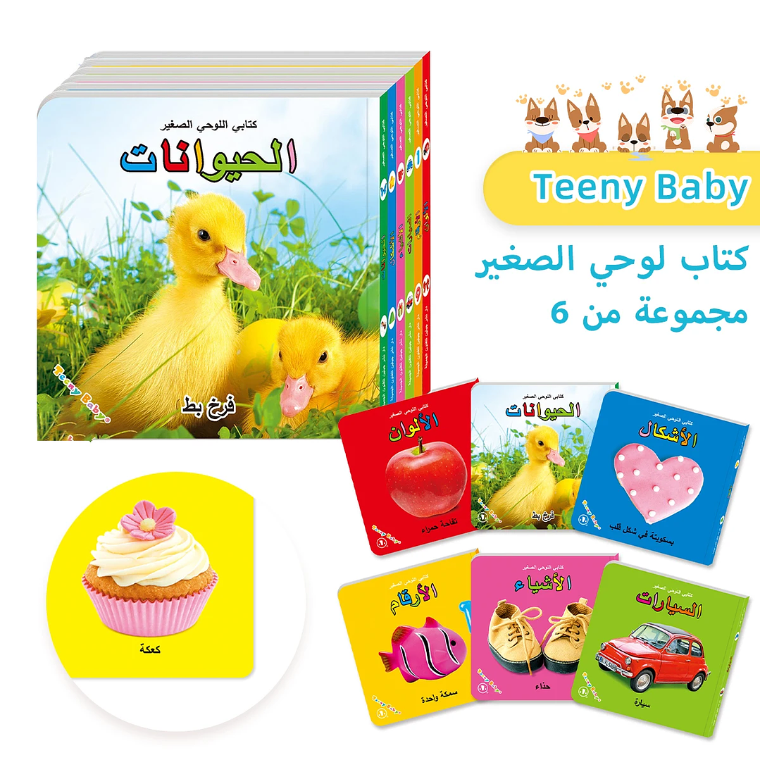 Libro de Tarjetas Sensoriales Teeny Baby | Educación Temprana 2–5 Años 18