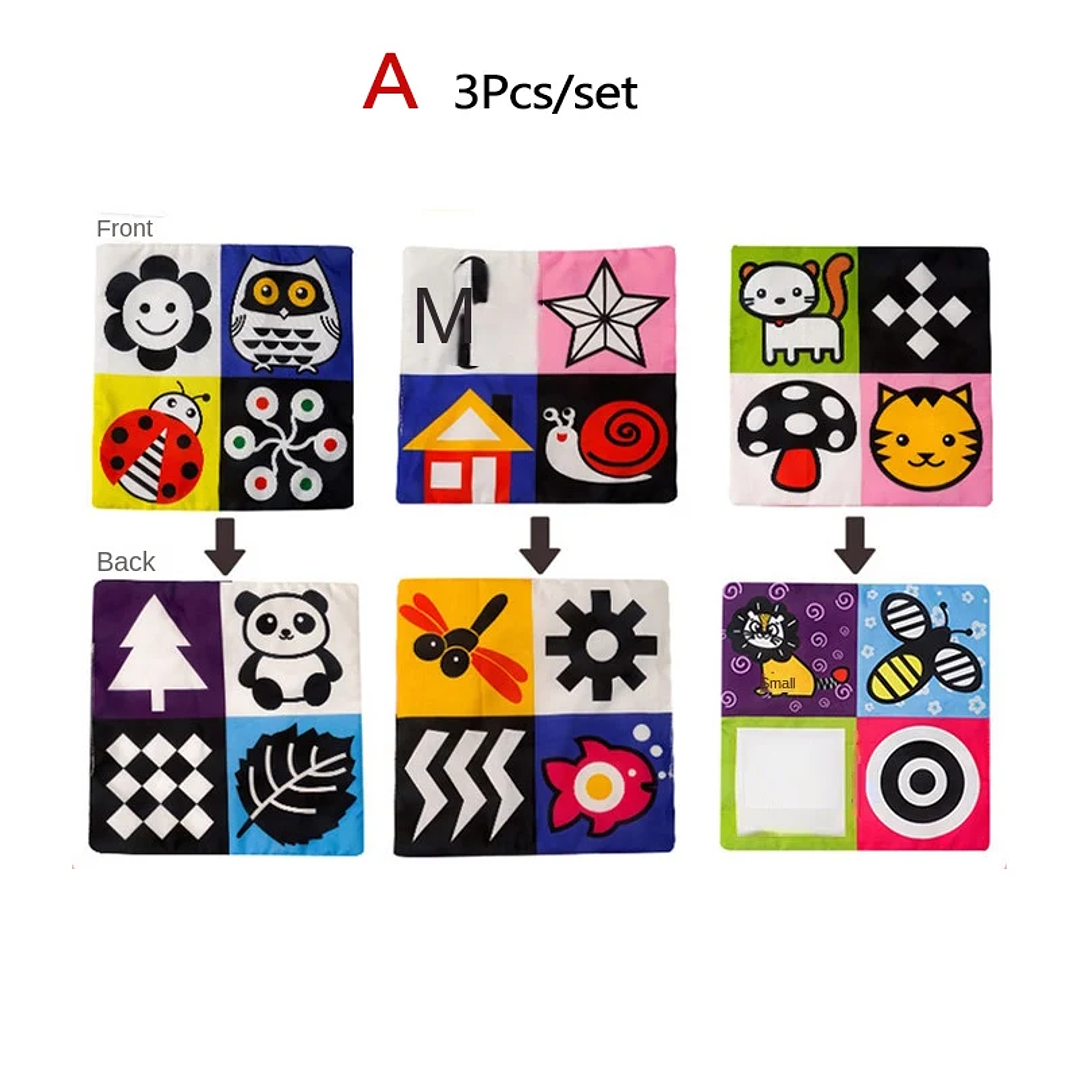 Caja de Pañuelos Montessori SMVP | Juguete Sensorial Educativo para Bebés 15