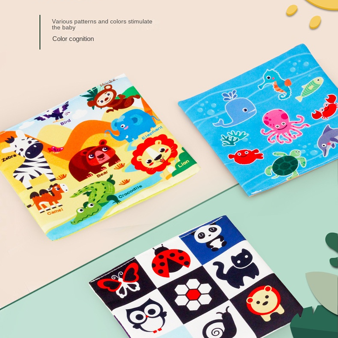 Caja de Pañuelos Montessori SMVP | Juguete Sensorial Educativo para Bebés 19