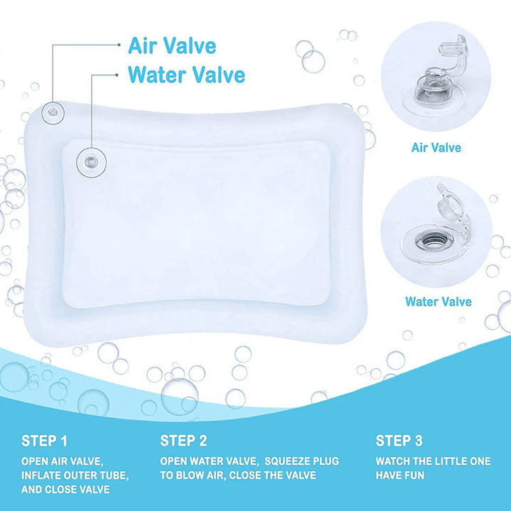 Alfombra de Agua para Bebé PVC | Juego Sensorial y Tiempo Boca Abajo 17