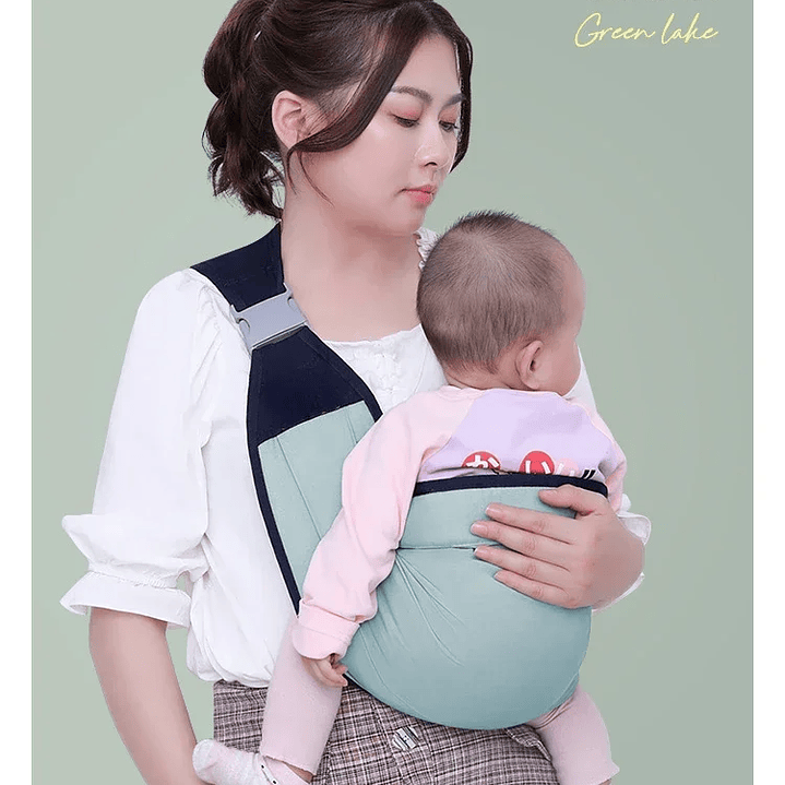 Portabebés Ergonómico 2025 Algodón | Sling Multifuncional 0–2 Años 21