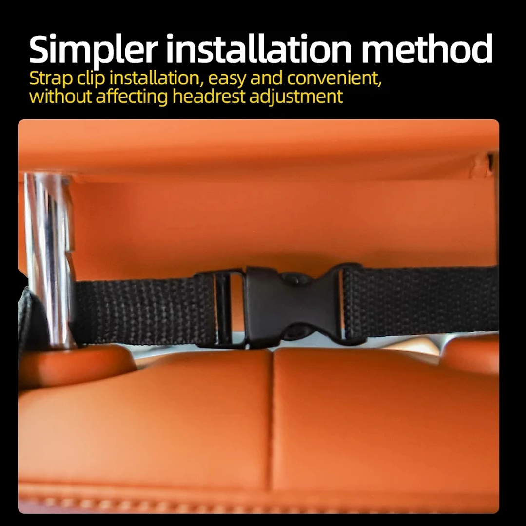 Bolsa de Almacenamiento para Asiento de Coche | Organizador de Cuero Multifuncional 6