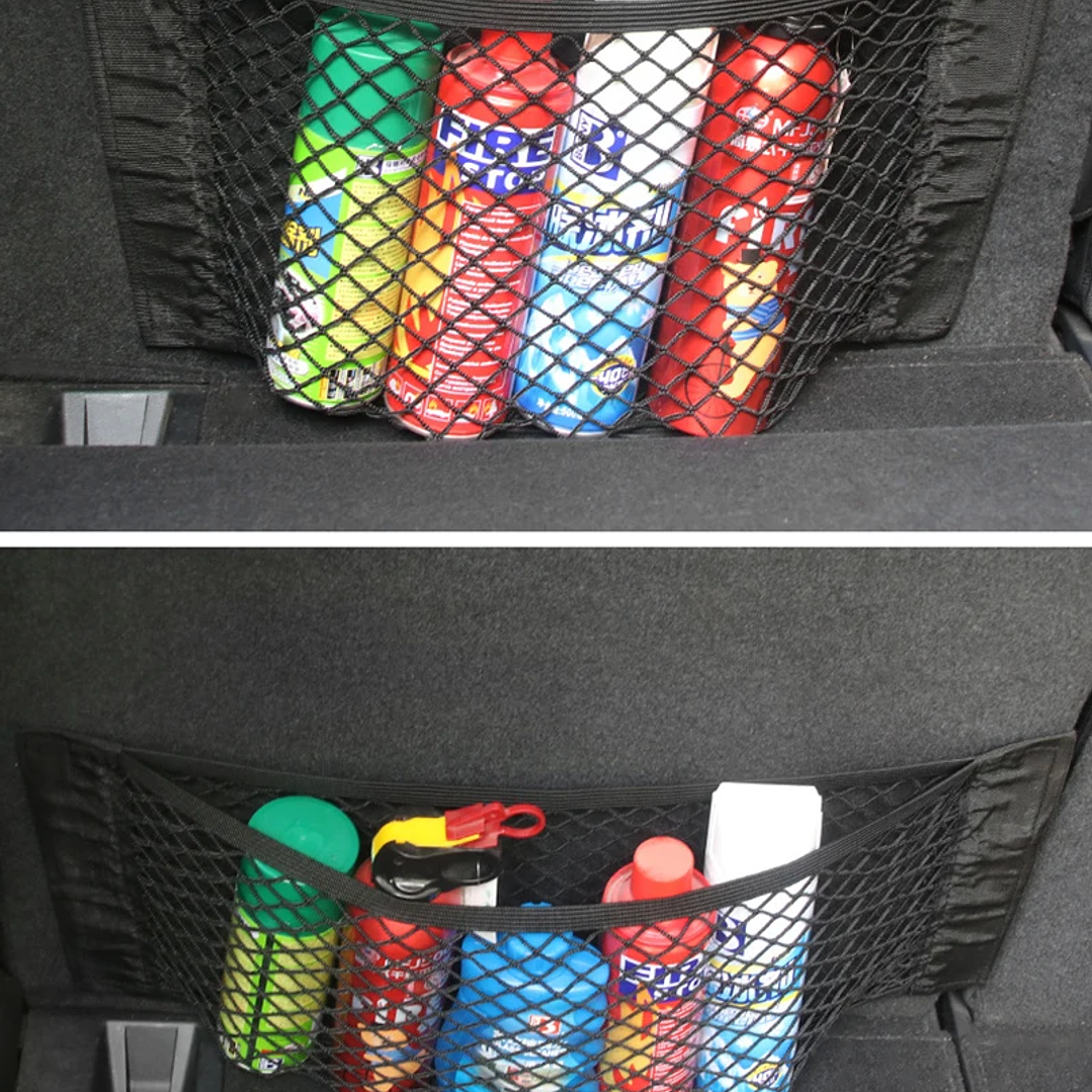 Bolsa de Malla para Maletero Cochebar | Organizador Elástico para Respaldo de Asiento 19