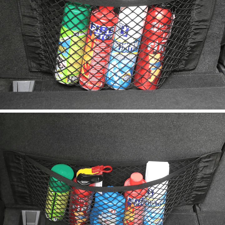 Bolsa de Malla para Maletero Cochebar | Organizador Elástico para Respaldo de Asiento 19