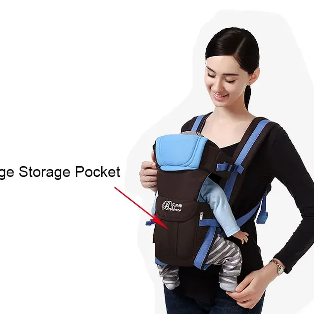 Portabebés Ergonómico 4 en 1 Ajustable | Para Recién Nacidos y Niños Pequeños 13