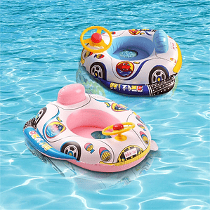 Anillo de Natación para Bebé Shunmaii | Flotador Inflable con Parasol y Volante