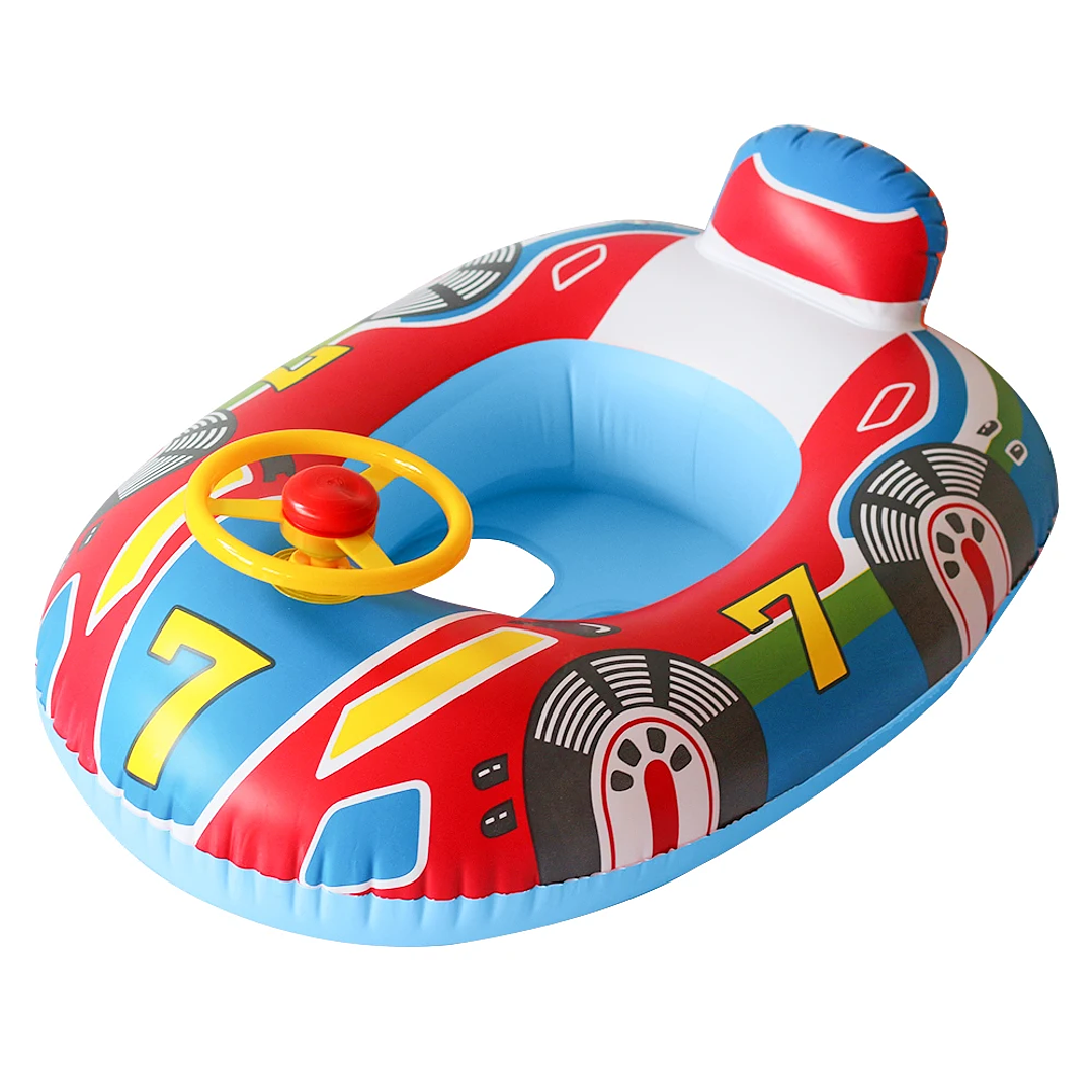 Anillo de Natación para Bebé Shunmaii | Flotador Inflable con Parasol y Volante 8