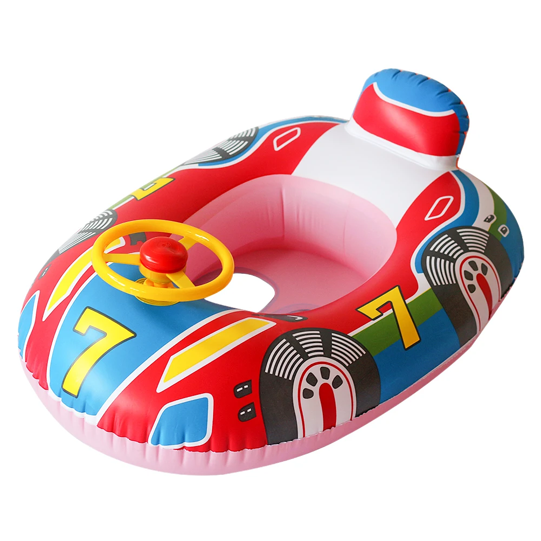 Anillo de Natación para Bebé Shunmaii | Flotador Inflable con Parasol y Volante 9