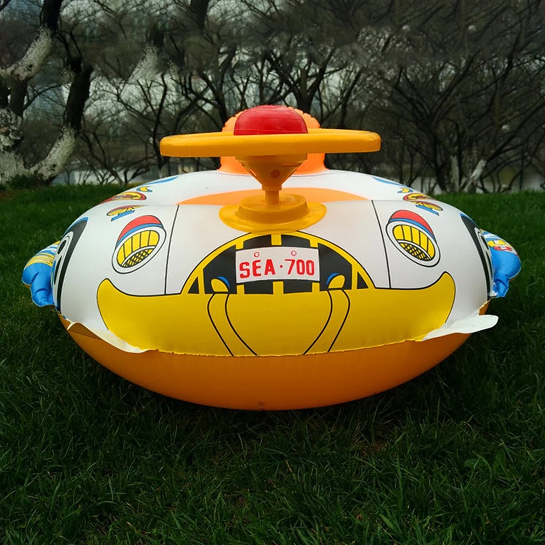 Anillo de Natación para Bebé Shunmaii | Flotador Inflable con Parasol y Volante 15