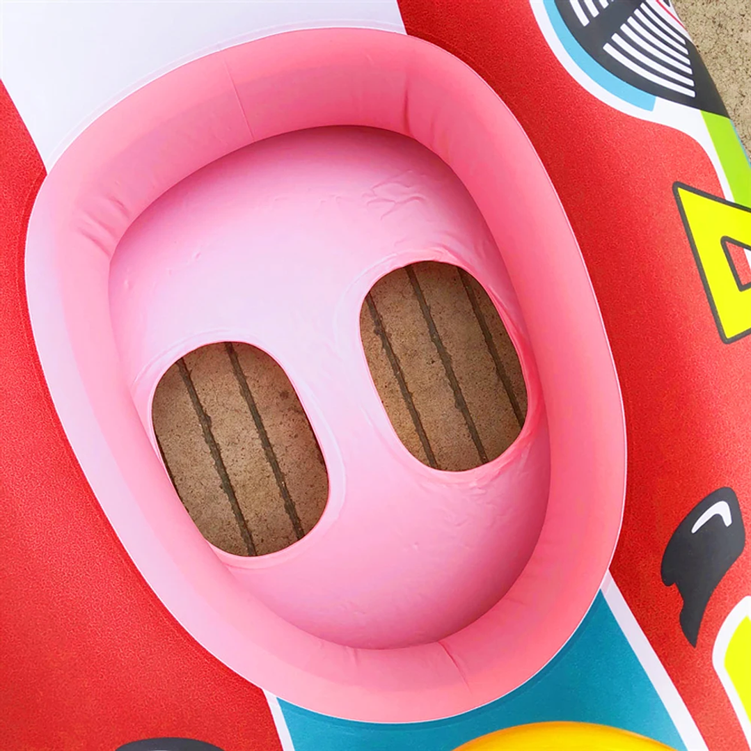 Anillo de Natación para Bebé Shunmaii | Flotador Inflable con Parasol y Volante 23