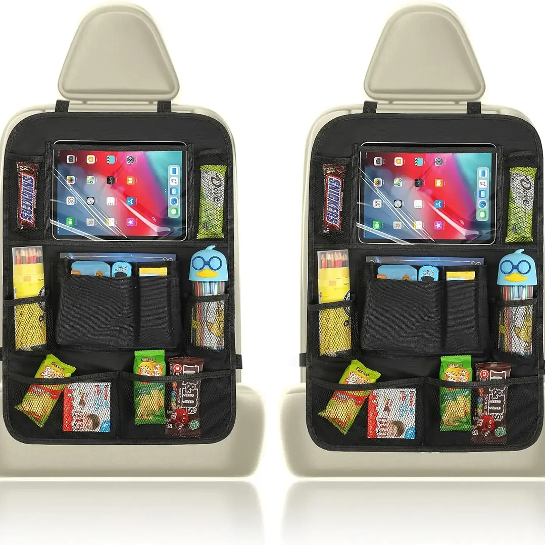 Organizador de Asiento Trasero para Coche | Bolsa de Almacenamiento Multifuncional 1