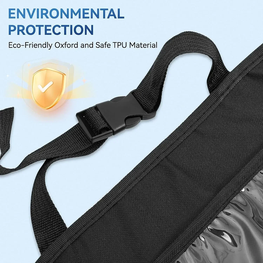 Organizador de Asiento Trasero para Coche | Bolsa de Almacenamiento Multifuncional 4