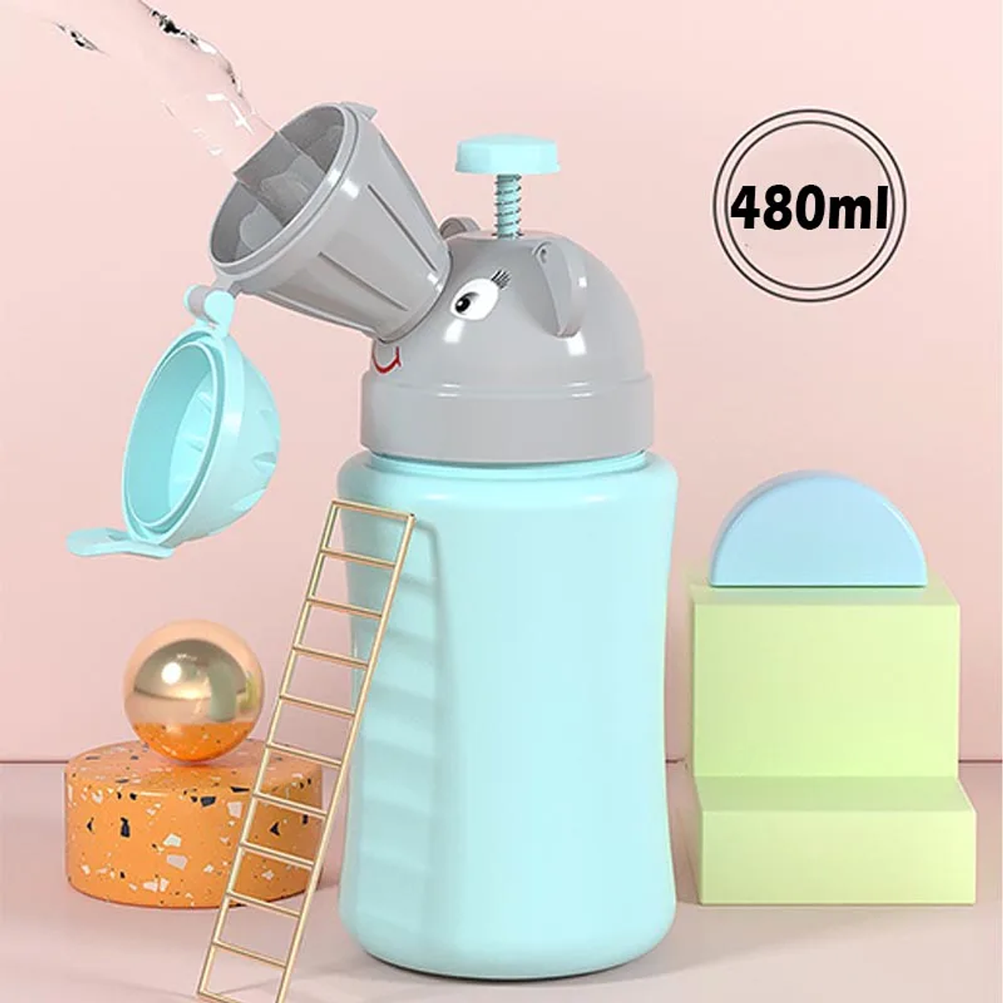 Orinal Portátil Antifugas para Bebés | Higiene Infantil para Viajes y Entrenamiento 12