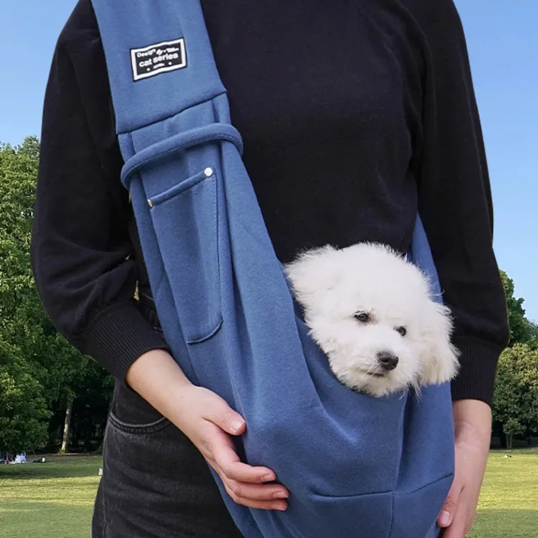Bolso Bandolera para Mascotas Pequeñas | Transporte Cómodo y Portátil al Aire Libre 14