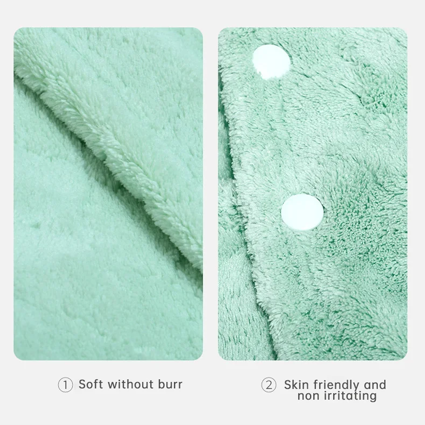 Toalla de Baño con Capucha Mambobaby | Manta Absorbente para Bebés 125×80 cm 24