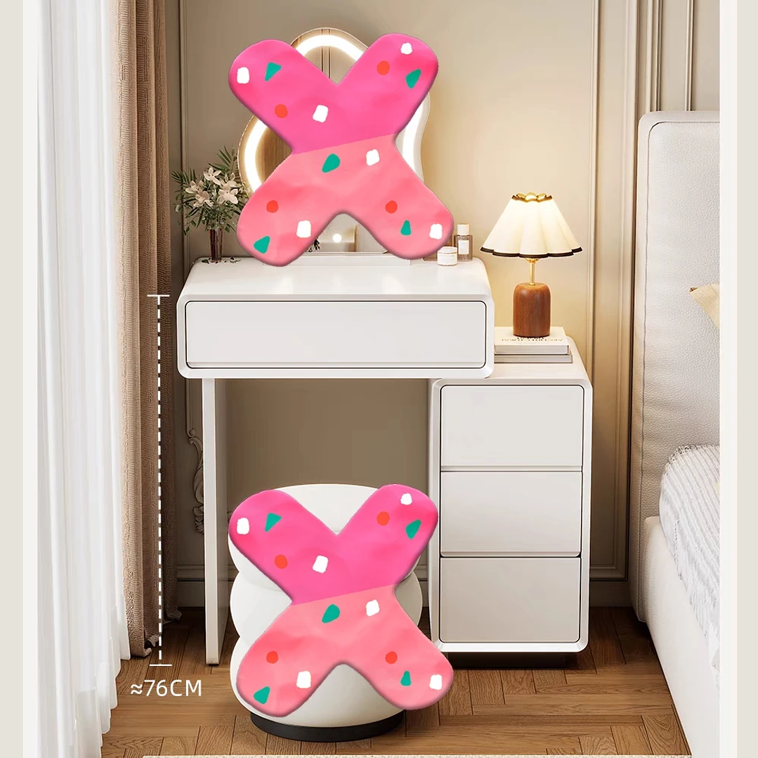 Tocador de Maquillaje UOSU con Espejo | Mueble Blanco de Dormitorio Moderno 10