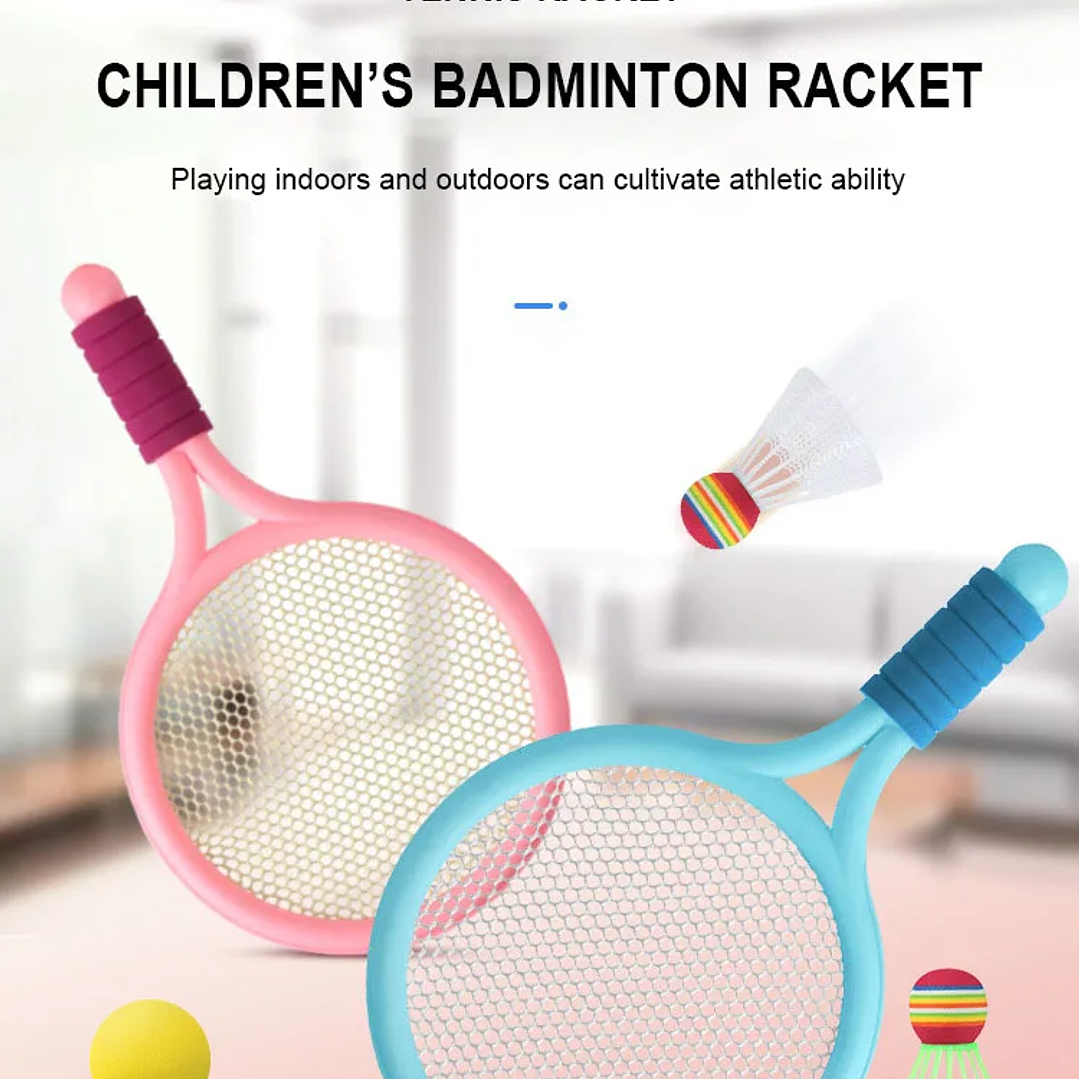 Raqueta Infantil de Tenis y Bádminton | Juego Deportivo para Niños de 3 a 12 Años 10
